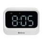 Comprar Denver EC-54W Blanco - Reloj eléctrico con altavoz bluetooth y función de doble alarma - Ganga Electrónica