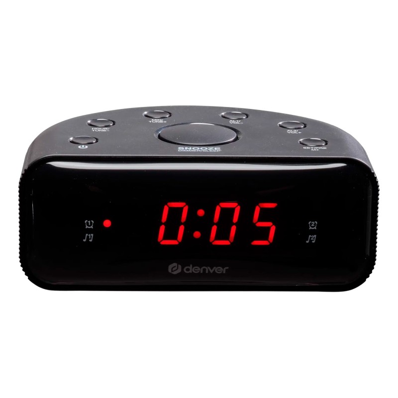 Comprar Denver CR-430 Negro - Radio reloj digital - Ganga Electrónica