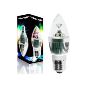 Comprar Retto Bombilla Vela Led E27 3w Luz Fria 350lumens/Color6500k/220v - Ganga Electrónica