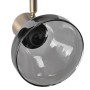 Comprar Activejet Lisa Lampara De Pared De Techo Doble Negra Y Dorada E14 Lámpara De Pared Para Sala De Estar - Ganga Electrónic