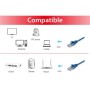 Comprar Equip Cable De Red U/Utp Categoria 6 1m Color Azul - Ganga Electrónica