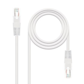 Comprar Nanocable Cable De Red Rj45 Cat.5e Utp Awg24 0.50m - Blanco - Ganga Electrónica