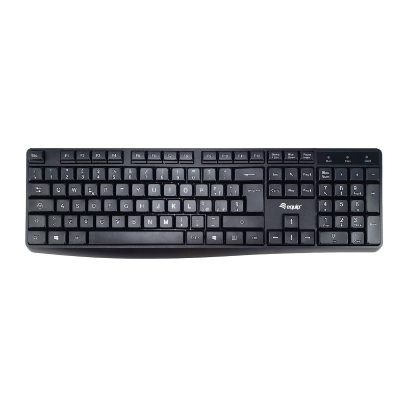 Comprar Teclado Usb Equip Life 105 Teclas Italiano 245213 - Ganga Electrónica