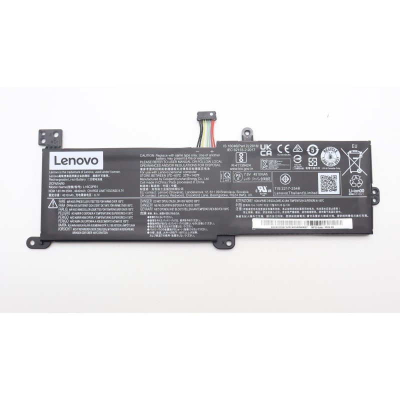 Comprar Lenovo Batería 7.6v 3800mah Para Lenovo Ideapad 320 5B10W67191 - Ganga Electrónica