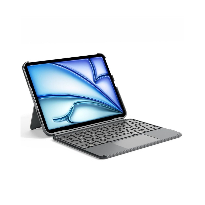 Comprar Funda Inateck Con Teclado Qwertz Aleman Bluetooth Gris Kb04122 - Ganga Electrónica