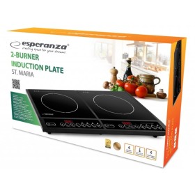 Comprar Cocina De Inducción Esperanza 2 Zonas 4000w (2x2000w) St. Maria Ekh008 - Ganga Electrónica