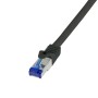 Comprar Logilink Cable De Red Ultraflex, Cat.6a, S Ftp, Negro, 0,5 M - Ganga Electrónica