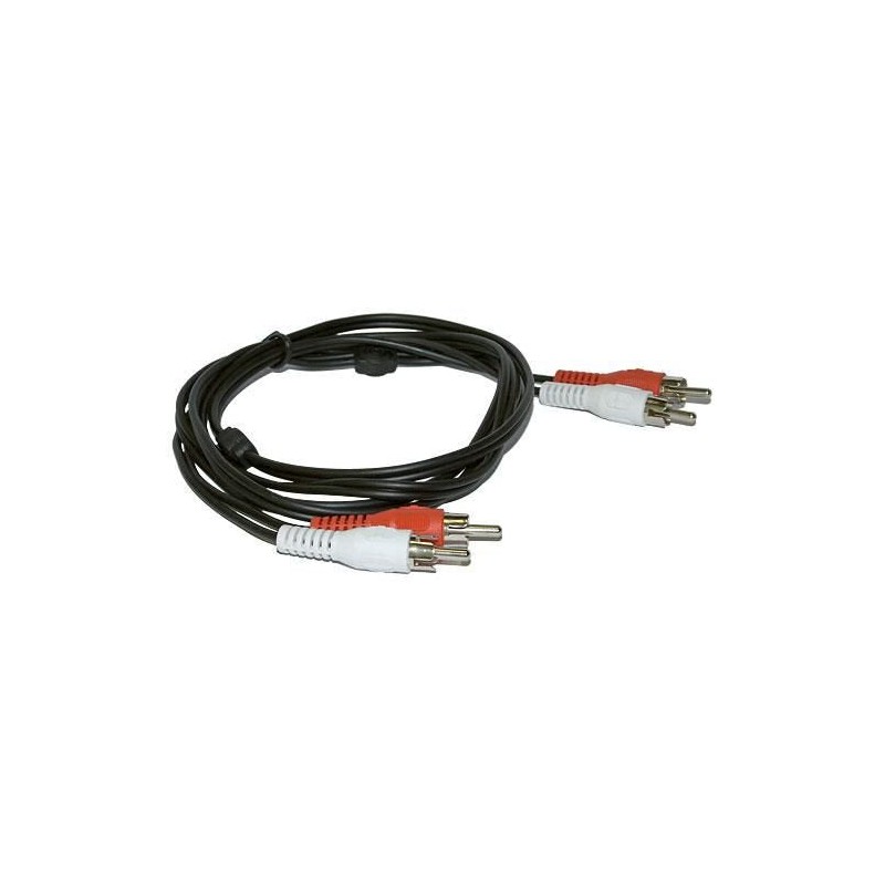 Comprar Microconnect Audcc2 Cable De Audio 1,5 M 2 X Rca Negro - Ganga Electrónica