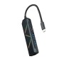 Comprar Nanocable 5 En 1 Hub Usb-C 3.0 Con 2x Usb-A 3.0, 1x Usb-C Pd, 1x Hdmi, 1x Rj45 - Carcasa De Aluminio - Cable De 0.15m - 