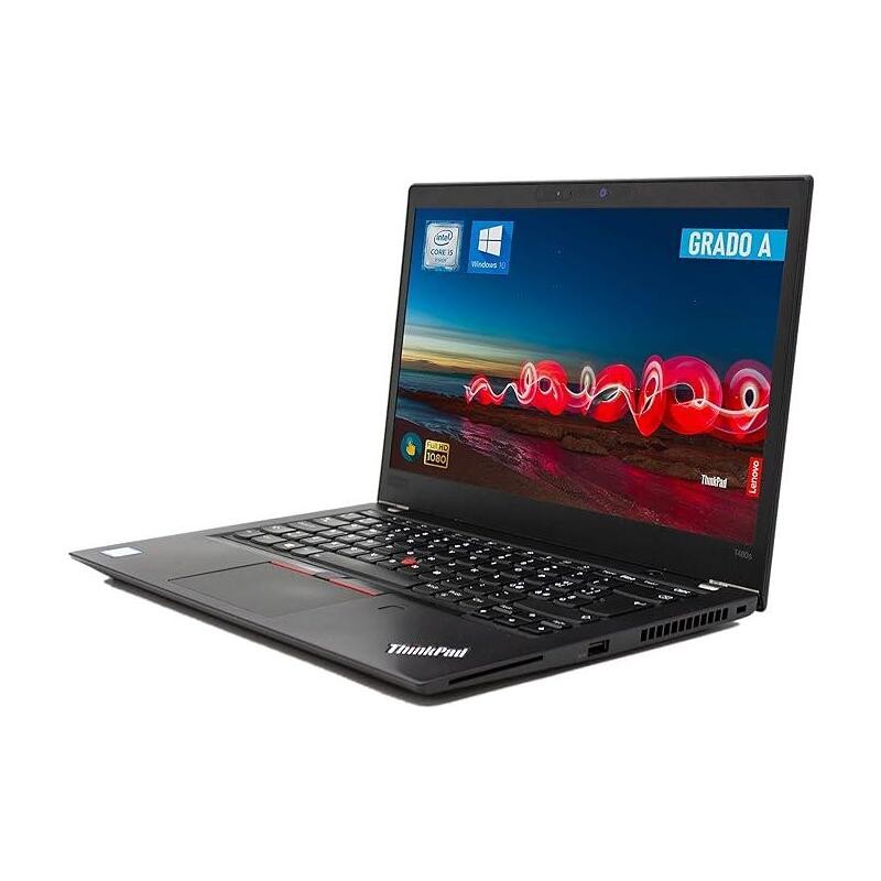 Comprar Portatil Reacondicionado Lenovo Thinkpad T480s 14" I5-8350u 8gb 512gb Ssd W11p Instalado Teclado Español Grado B 1 Año D