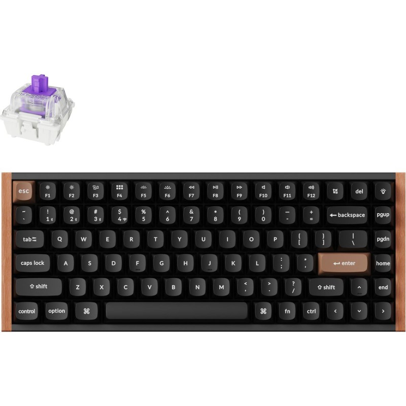 Comprar Keychron K2 HE - Wireless Magnetic Keyboard - Us QWERTY - Magnetic Switch 75% - Ganga Electrónica