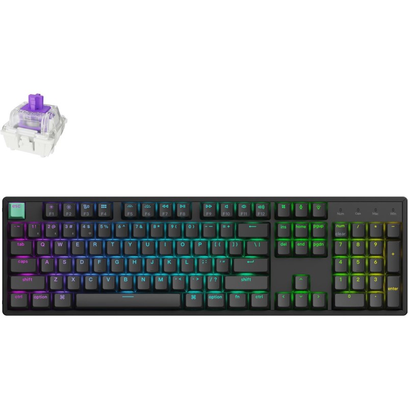 Comprar Keychron K10 HE - Wireless Magnetic Keyboard - Us QWERTY - Ganga Electrónica