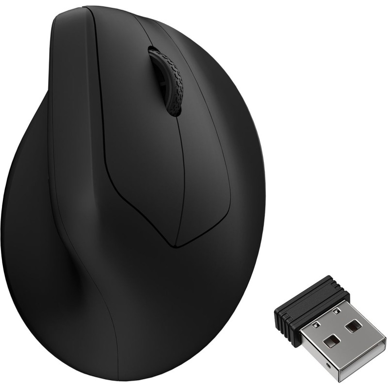 Comprar Keychron M5 - Wireless Ergonomic Mouse - 8K Polling Rate - Pixart 3950 - Black - Ganga Electrónica