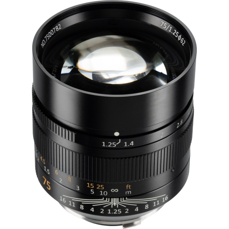 Comprar 7Artisans 75mm f/1.25 MkII-Leica M-Mount - Black - Ganga Electrónica