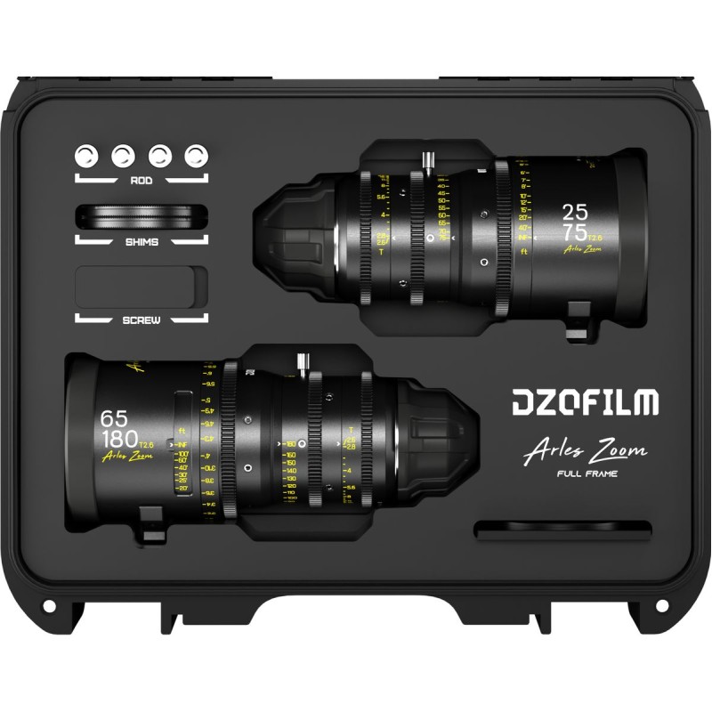 Comprar Dzofilm Arles Zoom 25-75/65-180mm W/Case PL Metric - Ganga Electrónica