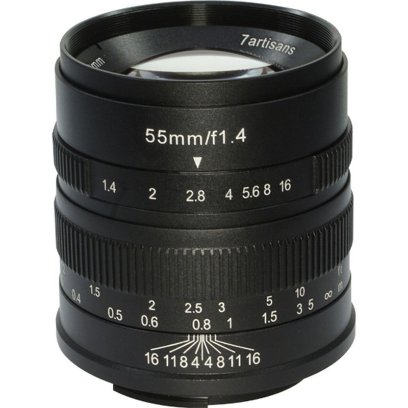 Comprar 7Artisans 55mm f/1.4 - APS-C - Fujifilm X-Mount - Black - Ganga Electrónica