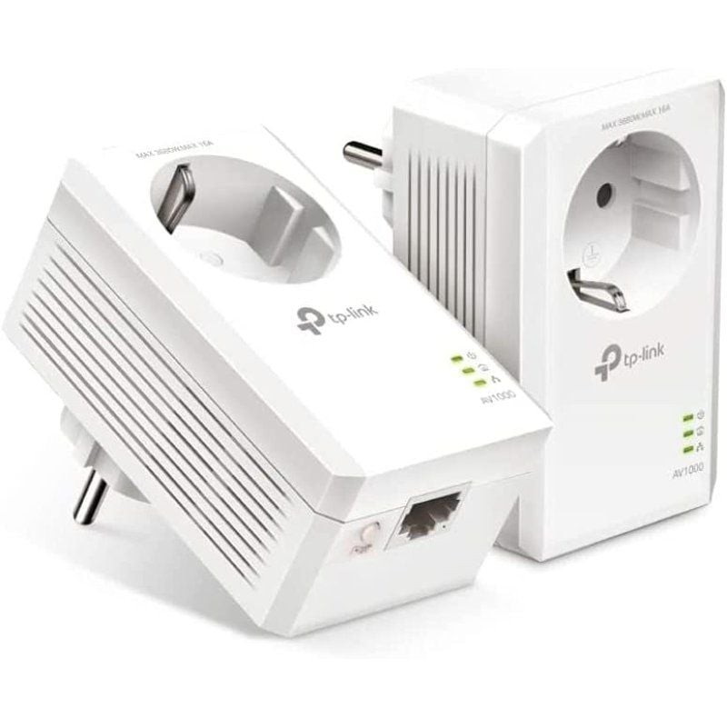 Comprar Adaptador Powerline Tp-Link TL-PA7017P KIT AV1000 1000Mbps/ Alcance 300m/ Pack de 2 - Ganga Electrónica