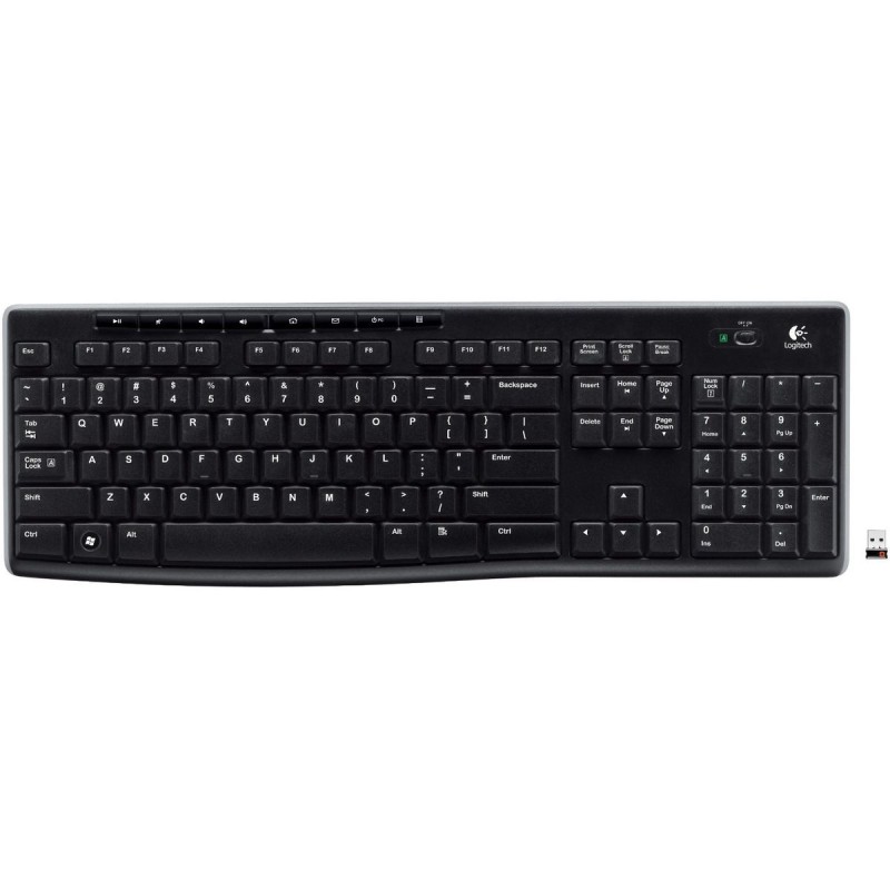 Comprar Logitech K270 Wireless Keyboard Swiss Layout - Ganga Electrónica
