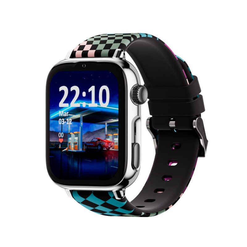 Comprar Savefamily Savewatch Plus 2 Junior (+8 Años) Plata con Correa de Silicona Loop - Smartwatch 4G para niños - Ganga Electr