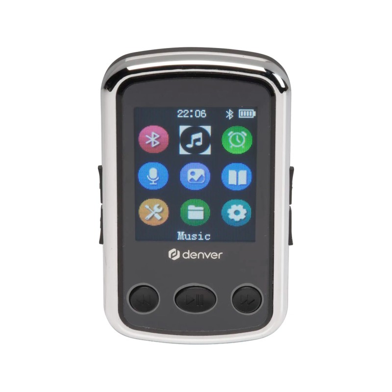 Comprar Denver MPS-320B Negro - Reproductor MP3 acoplable con 32 GB de almacenamiento y bluetooth - Ganga Electrónica