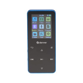 Comprar Denver MP-1830BU Azul - Reproductor multimedia MP4 con bluetooth y pantalla ips de 1,8" - Ganga Electrónica