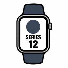 Comprar Apple Watch Series 12/ GPS/ 46mm/ Gris Espacial/ Correa Deportiva Azul Marino (S/M) - Ganga Electrónica