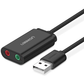 Comprar Ugreen USB 2.0 External Sound Adapter Black 30724 - Ganga Electrónica
