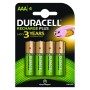 Comprar Pack de 4 Pilas AAA Duracell HR3-B/ 1.2V/ Recargables - Ganga Electrónica