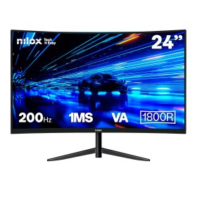 Comprar Nilox NXM24CRV2001 Negro - Monitor 24" va 200HZ curvo - Ganga Electrónica