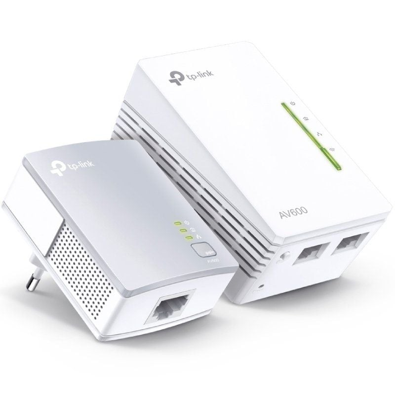 Comprar Adaptador Powerline Tp-Link TL-WPA4221 KIT 600Mbps/ Alcance 300m/ Pack de 2 - Ganga Electrónica