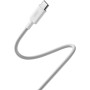 Comprar Cable USB 2.0 Tipo-C 6A Xiaomi Braided/ USB Tipo-C Macho - USB Tipo-C Macho/ Hasta 120W/ 480Mbps/ 2m/ Blanco - Ganga Ele