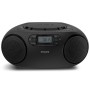 Comprar Radio CD Philips TAZ2000B/ 3W RMS/ con Cable/ con Pilas/ Negra - Ganga Electrónica