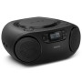 Comprar Radio CD Philips TAZ2000B/ 3W RMS/ con Cable/ con Pilas/ Negra - Ganga Electrónica