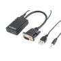 Comprar Gembird Adaptador Vga A Hdmi Con Audio Jack 3.5mm 0.15m Negro A-Vga-Hdmi-01 - Ganga Electrónica