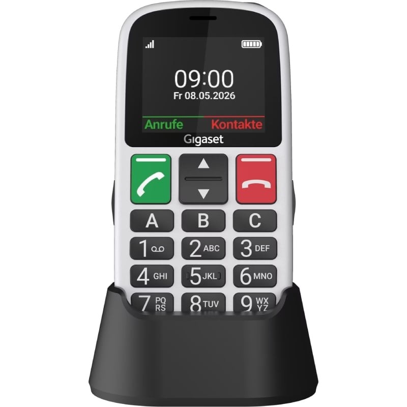 Comprar Teléfono Móvil Gigaset GL30 para Personas Mayores/ 4G/ Blanco - Ganga Electrónica