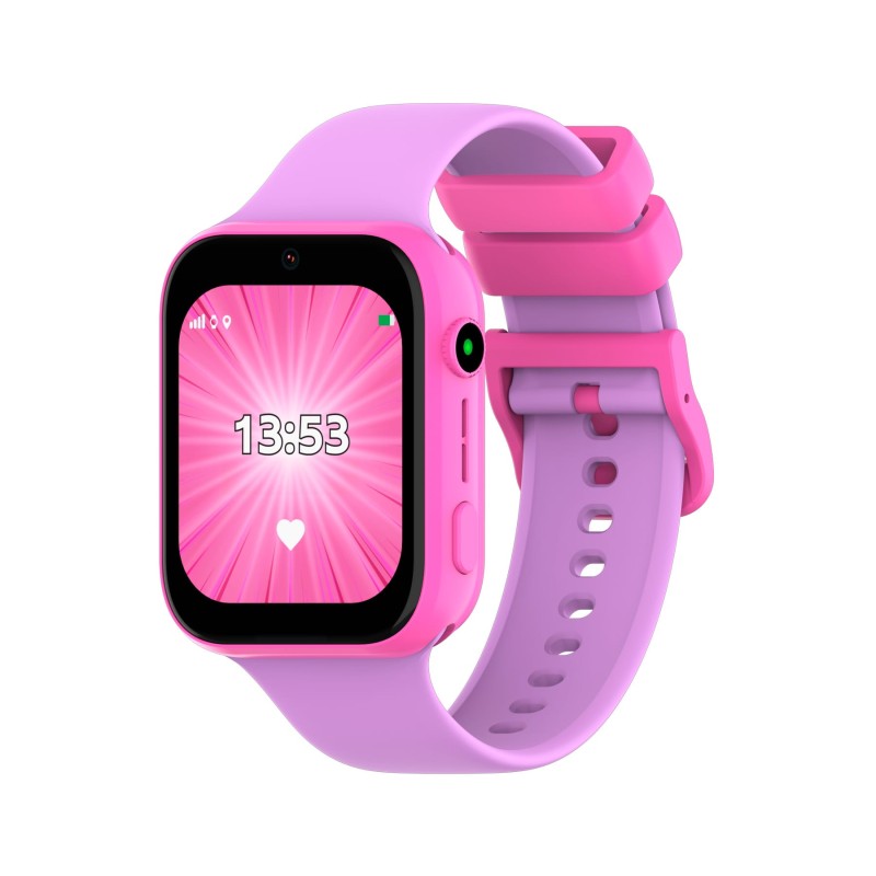 Comprar Hola Watch Fiber+ Rosa - Smartwatch para niños 1.83" 4G - Ganga Electrónica