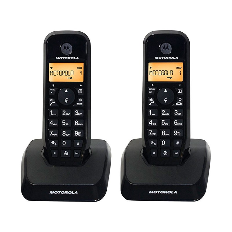 Comprar Motorola S1202 DÚO Negro - Teléfonos inalámbricos - Ganga Electrónica