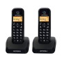 Comprar Motorola S1202 DÚO Negro - Teléfonos inalámbricos - Ganga Electrónica