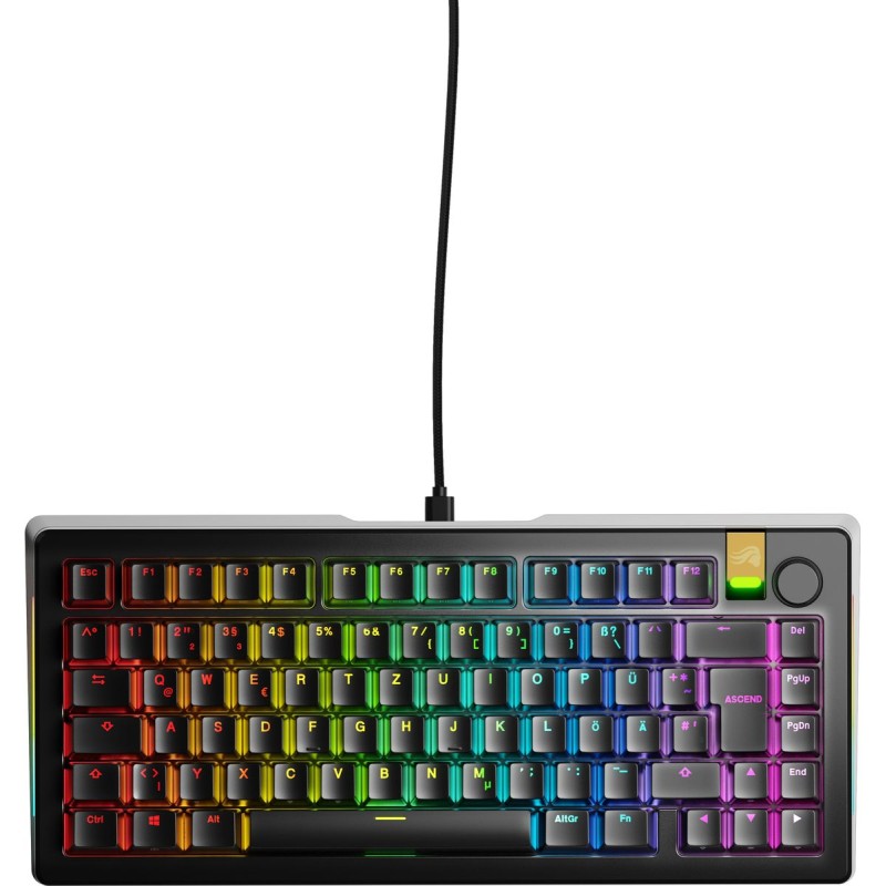Comprar Glorious GMMK 3 Pro HE - Prebuilt Wired Gaming Keyboard 75% - Black - DE QWERTZ - Ganga Electrónica