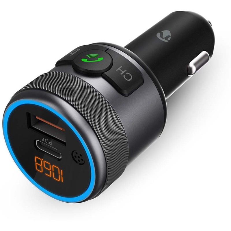 Comprar Nedis FM-Audiotransmitter For Car Bluetooth PD 18 W / 24 W - Ganga Electrónica