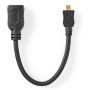 Comprar Nedis High Speed HDMI-Cable HDMI Micro-Connector 4K@30Hz | 10.2 Gbps 0.2 M - Ganga Electrónica