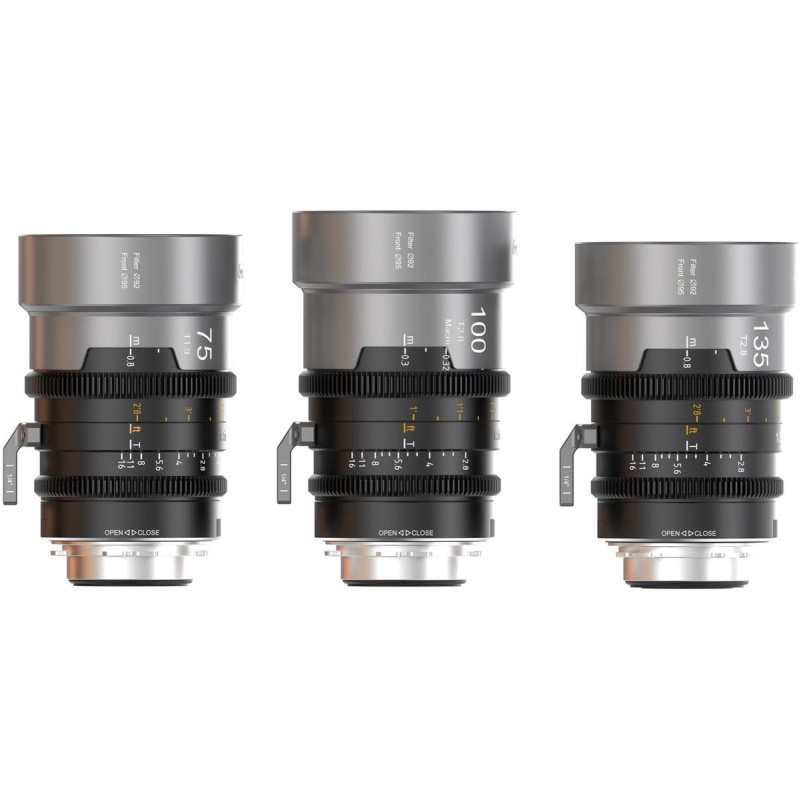 Comprar Sirui Ironstar T1.9/2.8 1.5X Anamorphic FullFr. Cine Lenses 35mm 45mm 60m - Ganga Electrónica