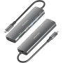 Comprar Docking USB Tipo-C Aisens ASUC-7P026-GR/ 1xHDMI 4K/ 2xUSB/ 1xUSB Tipo-C / 1xUSB Tipo-C PD/ 1xLector Tarjetas/ Gris - Gan