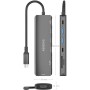 Comprar Docking USB Tipo-C Aisens ASUC-7P026-GR/ 1xHDMI 4K/ 2xUSB/ 1xUSB Tipo-C / 1xUSB Tipo-C PD/ 1xLector Tarjetas/ Gris - Gan