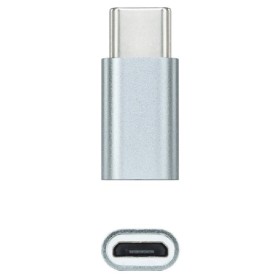 Comprar Adaptador Nanocable 10.02.0011/ USB Tipo-C Macho - MicroUSB Hembra - Ganga Electrónica