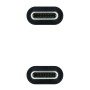Comprar Cable USB 3.2 Tipo-C Nanocable 10.01.4302-COMB/ USB Tipo-C Macho - USB Tipo-C Macho/ Hasta 100W/ 20Gbps/ 2m/ Gris y Negr