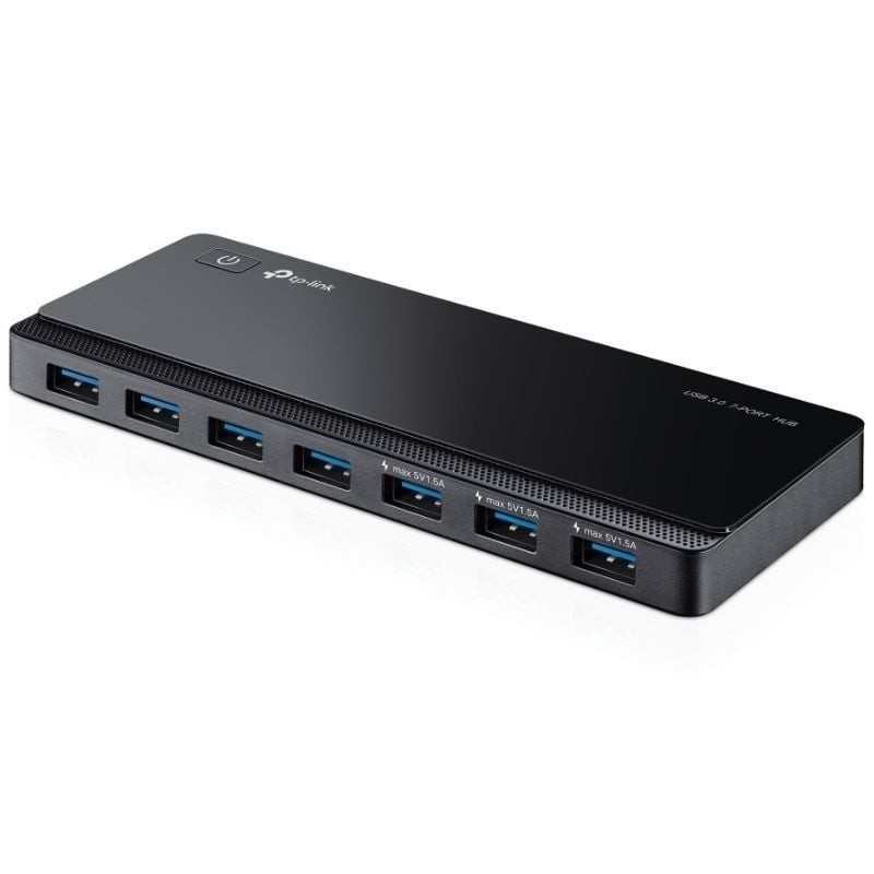 Comprar Hub USB 3.0 Tp-Link UH700/ 7xUSB/ 1xMicroUSB DC/ Negro - Ganga Electrónica