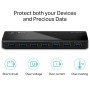 Comprar Hub USB 3.0 Tp-Link UH700/ 7xUSB/ 1xMicroUSB DC/ Negro - Ganga Electrónica