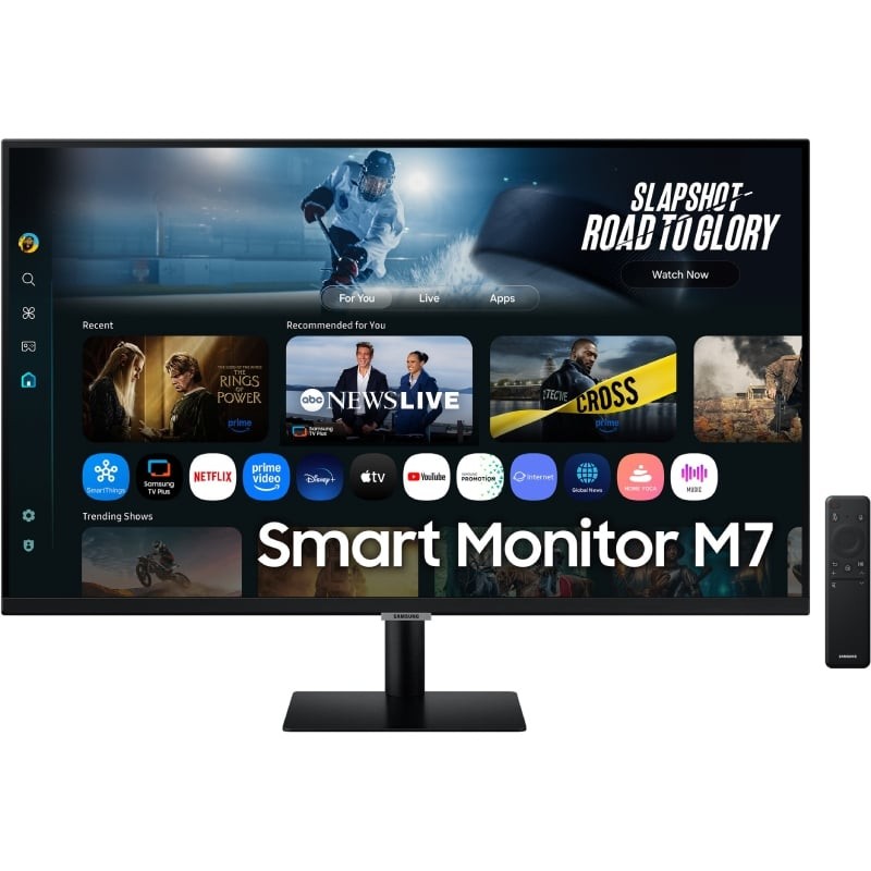 Comprar Smart Monitor Samsung M7 S32FM702UU 32'/ 4K/ Multimedia/ Smart TV/ Negro - Ganga Electrónica