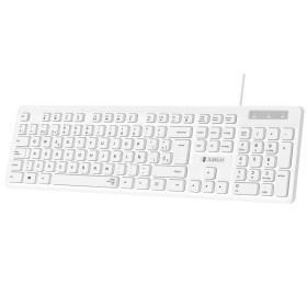 Comprar Teclado Subblim Business Slim Silencioso/ Blanco - Ganga Electrónica